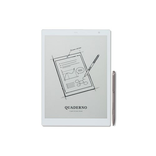 富士通 - 【新品】クアデルノ QUADERNO 電子ペーパー FMVDP51 富士通 FMVDP51 電子ペーパー QUADERNO クアデルノ A5サイズ