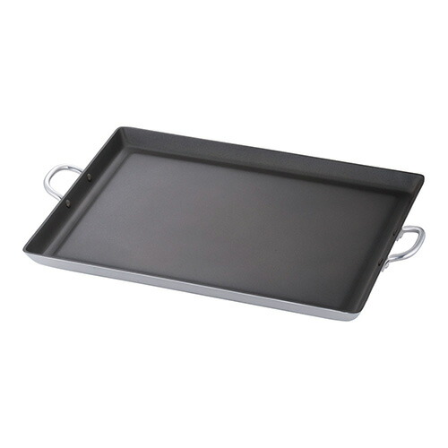 TKGコーポレーション アルミノンステック グリルプレート M 500×380mm 4977449524816|特価COM