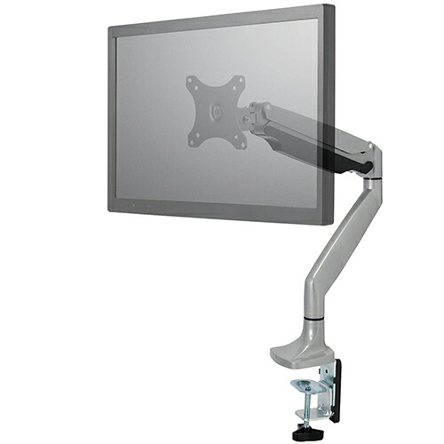 エレコム ELECOM DPA-SL02SV ﾌﾞﾗｯｸ ディスプレイアーム シングルアーム ロング ガス式 13～32ｲﾝﾁ対応 DPASL02SV