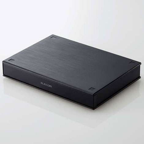 エレコム ELECOM ELP-PTV020UBK ブラック TV用2.5インチ外付けハードディスク 2TB ELPPTV020UBK