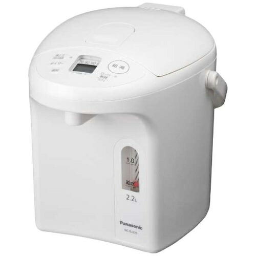 パナソニック Panasonic NC-BJ225-W ホワイト マイコン沸騰ジャーポット 2.2L 電気ポット NCBJ225W