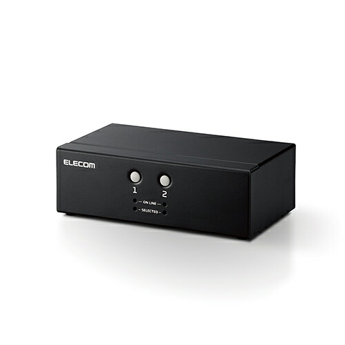エレコム ELECOM KVM-NVXSN2 KVM取り替えっこ マイコン2台 うつり変わり器 KVMNVXSN2
