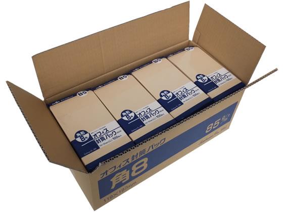 ツバメ工業 クラフト封筒 角8 85g／m2 2000枚[代引不可]