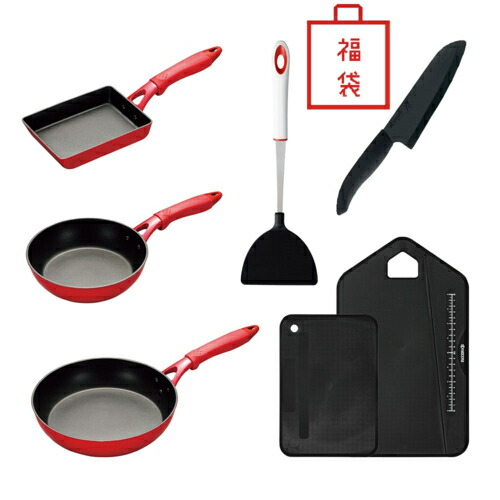 楽天市場】京セラ(KYOCERA) セラブリッドフライパン福袋 3点セット