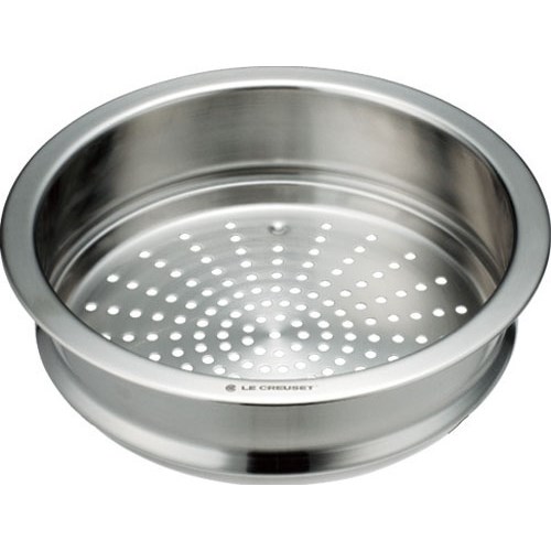 ル・クルーゼ LE CREUSET ココット ロンド用スチーマー 22cm用 940071-22 94007122｜特価COM