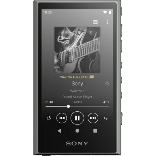 【長期保証付】ソニー SONY NW-A307 H グレー ハイレゾ音源対応 ウォークマン Aシリーズ 64GB NWA307HC