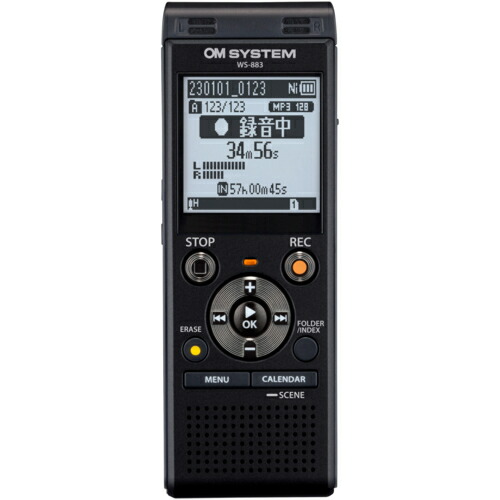 OM SYSTEM  WS883 集積回路リコーダー 8GB内蔵記憶装置 WS883
