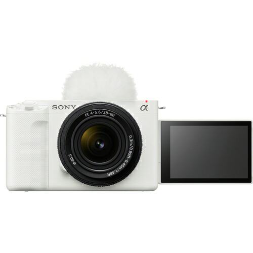 【長期保証付】【対象ショップ限定 先着1000円OFFクーポン】ソニー SONY VLOGCAM ZV-E1L W ズームレンズキット ホワイト フルサイズ ミラーレス一眼カメラ ZVE1LW
