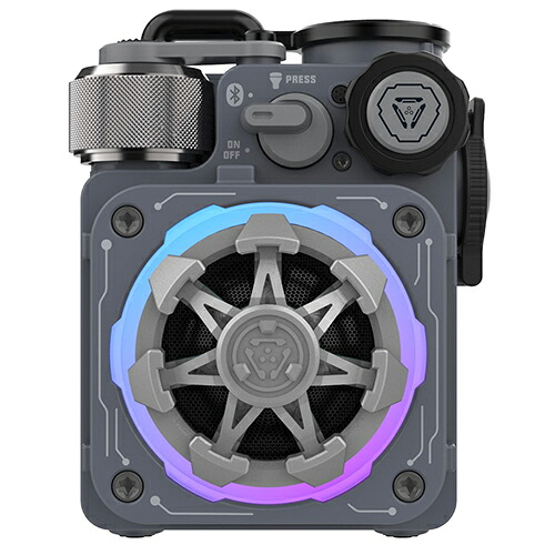 【長期保証付】MUZEN ミューゼン MWPVXLIPMG グレー CYBERCUBE Premium Bluetooth対応 ポータブルスピーカー MWPVXLIPMG｜特価COM