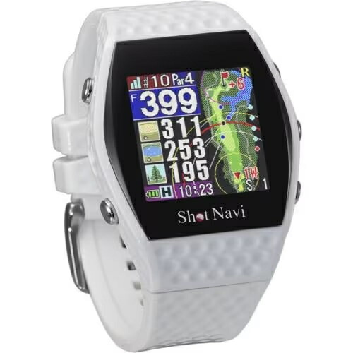 ショットナビ Shot Navi ショットナビ ウオッチ型ゴルフ用GPSナビ INFINITY インフィニティ 白いこと 4562201211396