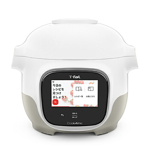 【長期保証付】ティファール(T-fal) CY9221JP ホワイト クックフォーミー タッチ ホワイト 3L