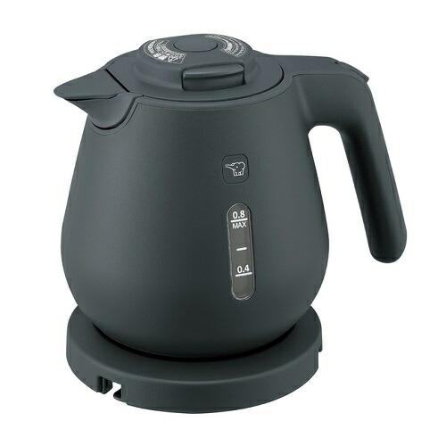 象印 ZOJIRUSHI CK-DH08-BM スレートブラック 電気ケトル 0.8L CKDH08BM