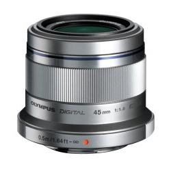 オリンパス OLYMPUS 【アウトレットメーカー引きうける付】M.ZUIKO DIGITAL 45粍 F1.8 しろがね色 マイクロフォーサーズ 単興味の中心水晶体