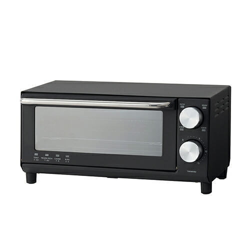 ツインバード TWINBIRD TS-D038B ブラック オーブントースター 860W TSD038B