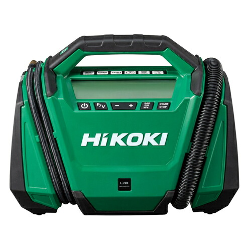 【対象ショップ限定 先着1000円OFFクーポン】ハイコーキ HiKOKI 18V 充電式 コードレス 電動 空気入れ エアポンプ 蓄電池･充電器別売 UP18DA UP18DANN