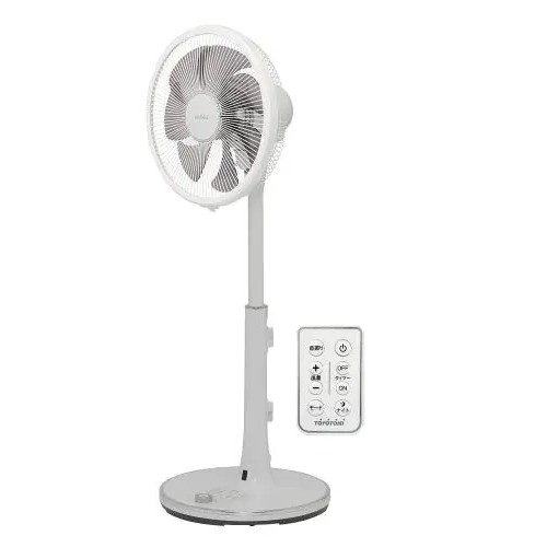 【長期保証付】トヨトミ TOYOTOMI FS-H3024-W ホワイト 30ｃｍACハイポジションリビング扇風機 リモコン付 FSH3024W