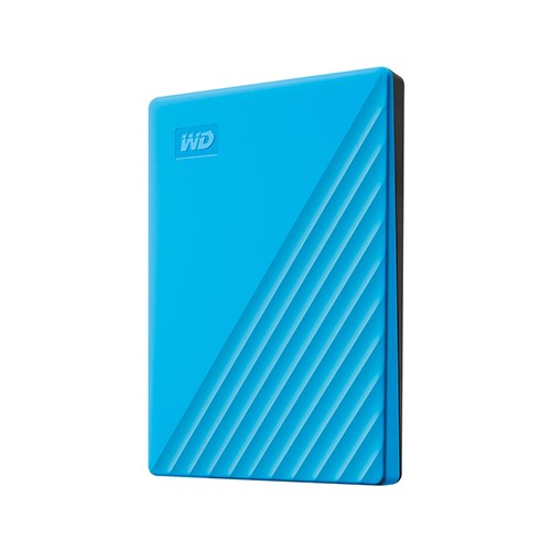 WesternDigital ウエスタンデジタル WDBYVG0020BBL-JES1 ブルー My Passport ポータブルHDD 2TB WDBYVG0020BBL
