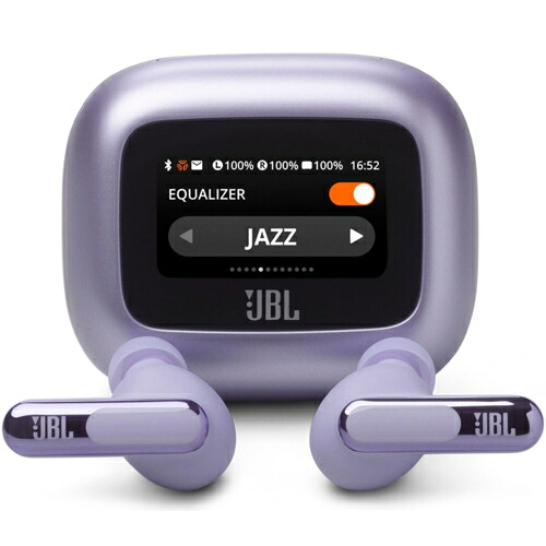 【長期5年保証付】JBL ジェイ ビー エル JBL LIVE BEAM 3(パープル) ノイズキャンセリング完全ワイヤレスイヤホン JBLLIVEBEAM3P|特価COM