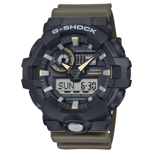 【長期保証付】CASIO カシオ GA-710TU-1A3JF G-SHOCK GA-700 国内正規品 Two tone utility colors メンズ腕時計 GA710TU1A3JF 9,881円