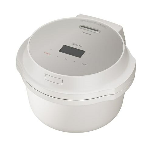 【長期保証付】パナソニック Panasonic NF-AC700-H ライトグレージュ オートクッカー ビストロ NFAC700H｜特価COM