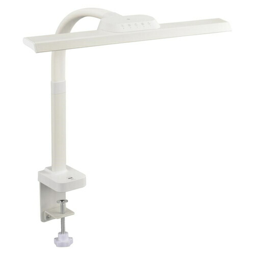 【長期保証付】オーム電機 OHM AS-LD1118K-W ホワイト LEDクランプライト Tタイプ ASLD1118KW