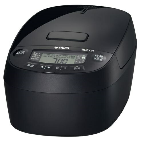 タイガー魔法瓶 TIGER JPV-10Y4K 黒いこと 炊きたて 炊飯器 5.5合 JPV10Y4K