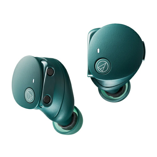 【長期保証付】オーディオテクニカ audio-technica ATH-CKS50TW2GR グリーン 完全ワイヤレスイヤホン マグネティックスイッチ機能 ATHCKS50TW2GR