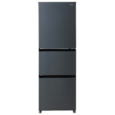 【標準設置料金込】ハイアール Haier JR-CV29C-H マットグレー SLIMORE 3ドア冷蔵庫 右開き 286L 幅540mm JRCV29CH