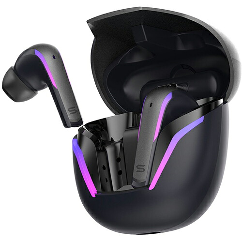 SOUL SS99BK ブラック S-PLAY2 ゲーミングワイヤレスイヤホン Bluetooth対応