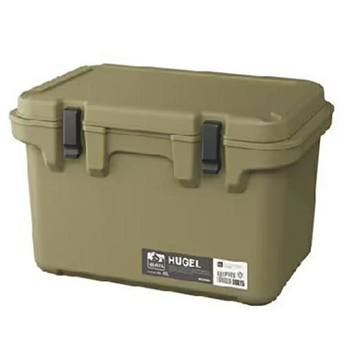 アイリスオーヤマ Iris Ohyama TC-40 カーキ HUGEL クーラーボックス 40L TC40