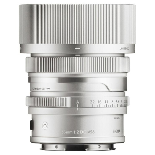 シグマ SIGMA 35mm F2 DG シルバー Contemporary ライカLマウント 単焦点レンズ 35MMF2DGSILVER