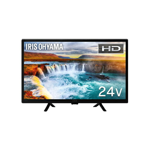 【設置＋長期保証】アイリスオーヤマ Iris Ohyama LT-24WSX-F1 24V型 HD スマート液晶テレビ 地上デジタル&times;2/BS･CSデジタル&times;2｜特価COM