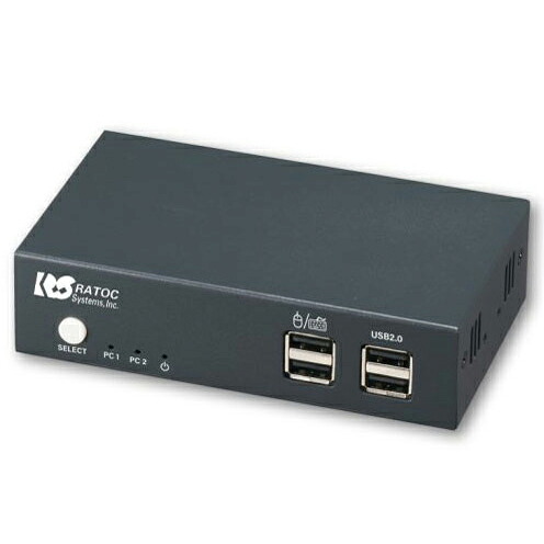 RATOC systems  RS-250UH2 ﾌﾞﾗｯｸ デュアル見せびらかす相応う 4K相応う HDMIマイコンうつり変わり器