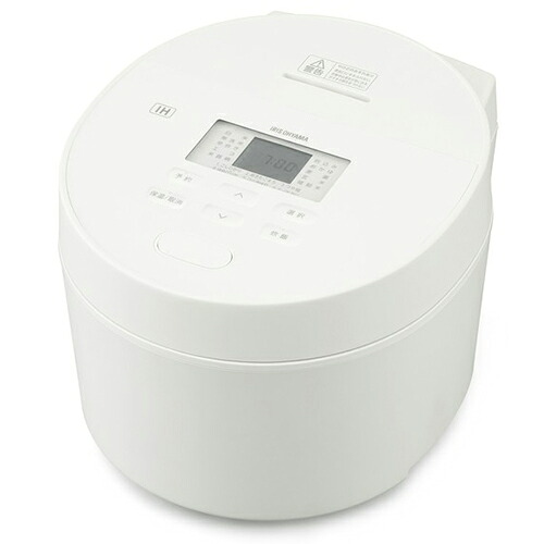 【長期保証付】【対象ショップ限定 先着1000円OFFクーポン】アイリスオーヤマ Iris Ohyama RC-ISA50-W ホワイト IHジャー炊飯器 5.5合 12,277円