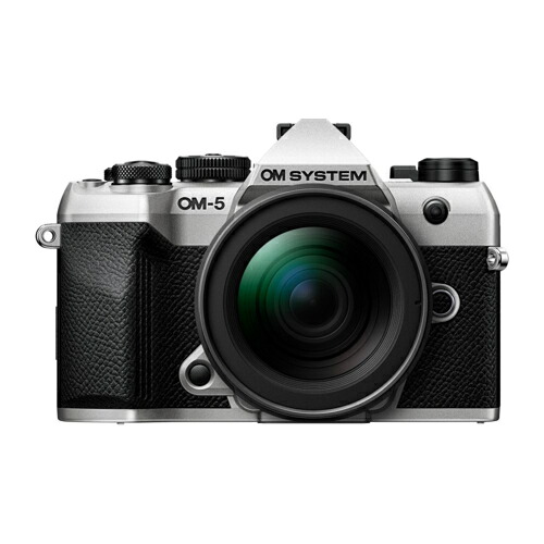 OM SYSTEM  OM-5 Mark II SLV しろがね色 12-45粍 F4.0 PRO 水晶体一揃いの道具 鏡鑑受け答えデジタル一眼写真器 IP53雨合羽防塵相応う OM5MK2L1245KS ミラーレス一眼カメラ-TV・オーディオ・カメラ