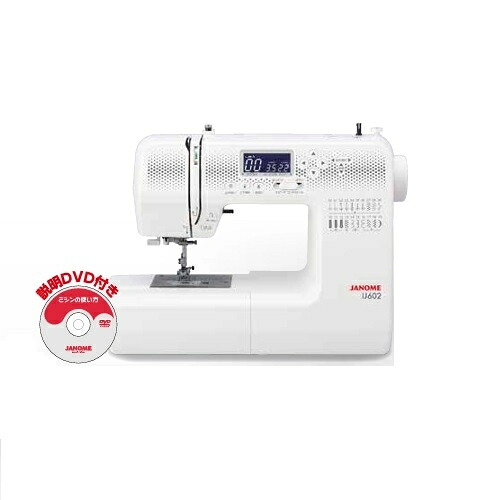 【長期保証付】【対象ショップ限定 先着1000円OFFクーポン】ジャノメ janome IJ602 ジャノメ コンピュータミシン フットコントローラー付