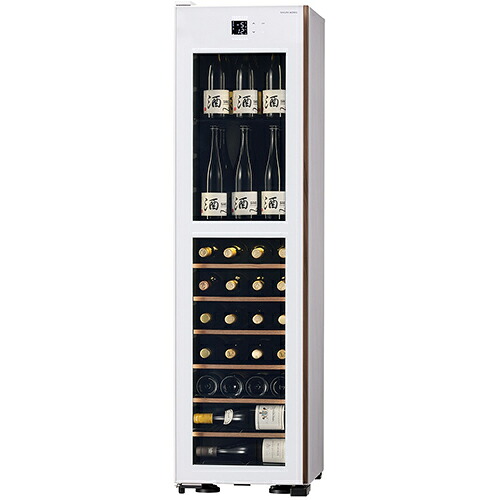 【標準設置料金込】【長期保証付】さくら製作所 GX50DM525-LH-W ホワイト タワー型セラー 133L 左開き IoT対応 氷温 M5 FULL COVER CELLAR 冷気強制循環式｜特価COM
