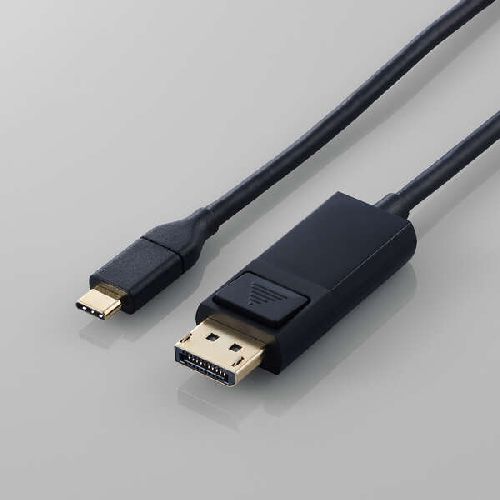 エレコム(ELECOM) CAC-CDP20BK2 ブラック USB Type-C TM - DisplayPort TM 変換ケーブル 2m