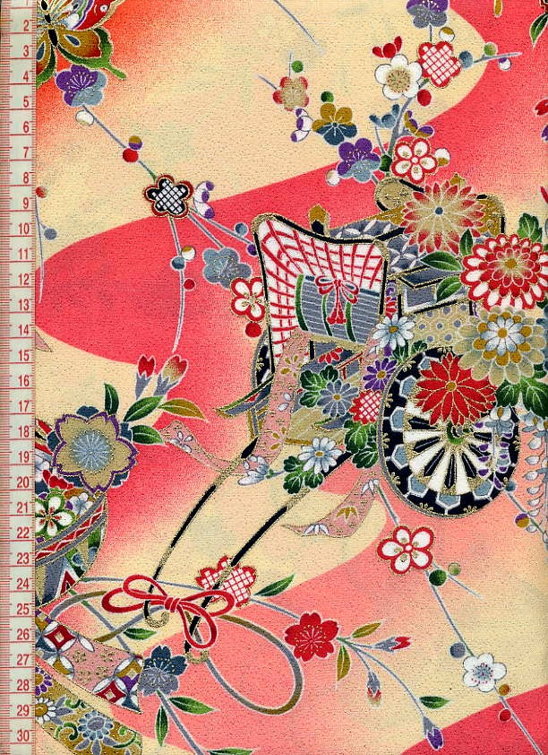 TOKOUAN Rakuten Global Market In Kyoto, pure silk gold Sai Yuzen a court carriage temari