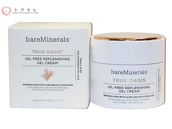 楽天市場 ベアミネラル トゥルーオアシス オイルフリー ジェルクリーム 50g Bareminerals True Oasis Oil Free Replenishing Gel Cream トクキレ 楽天市場店