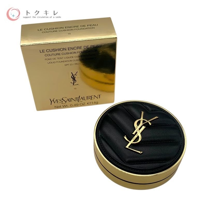 ysl クッション　ハイライター　ゴールドラッシュ 試してみた】アンクル ド ポー ルクッション ゴールドラッシュ