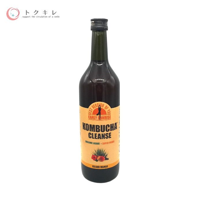 オンラインショップ コンブチャクレンズ 720ml 健康飲料 ファスティング ドリンク ダイエット スーパーフード 酵素 酵母菌 燃焼