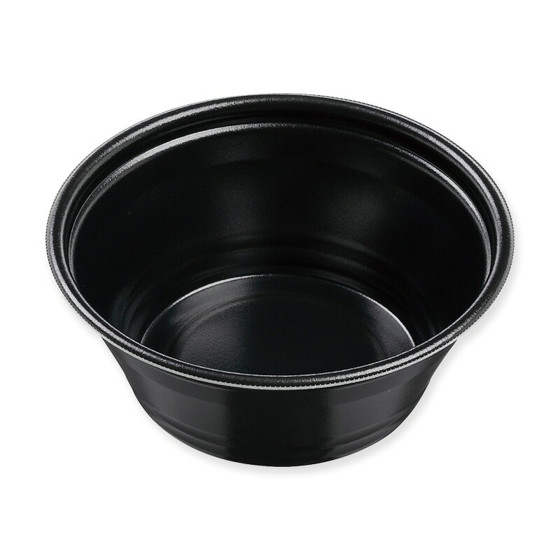エフピコ 麺・丼容器 DLV麺丼 20(78) 本体 黒W 400枚 (50枚&times;8袋）｜パッケージ卸の得丸屋