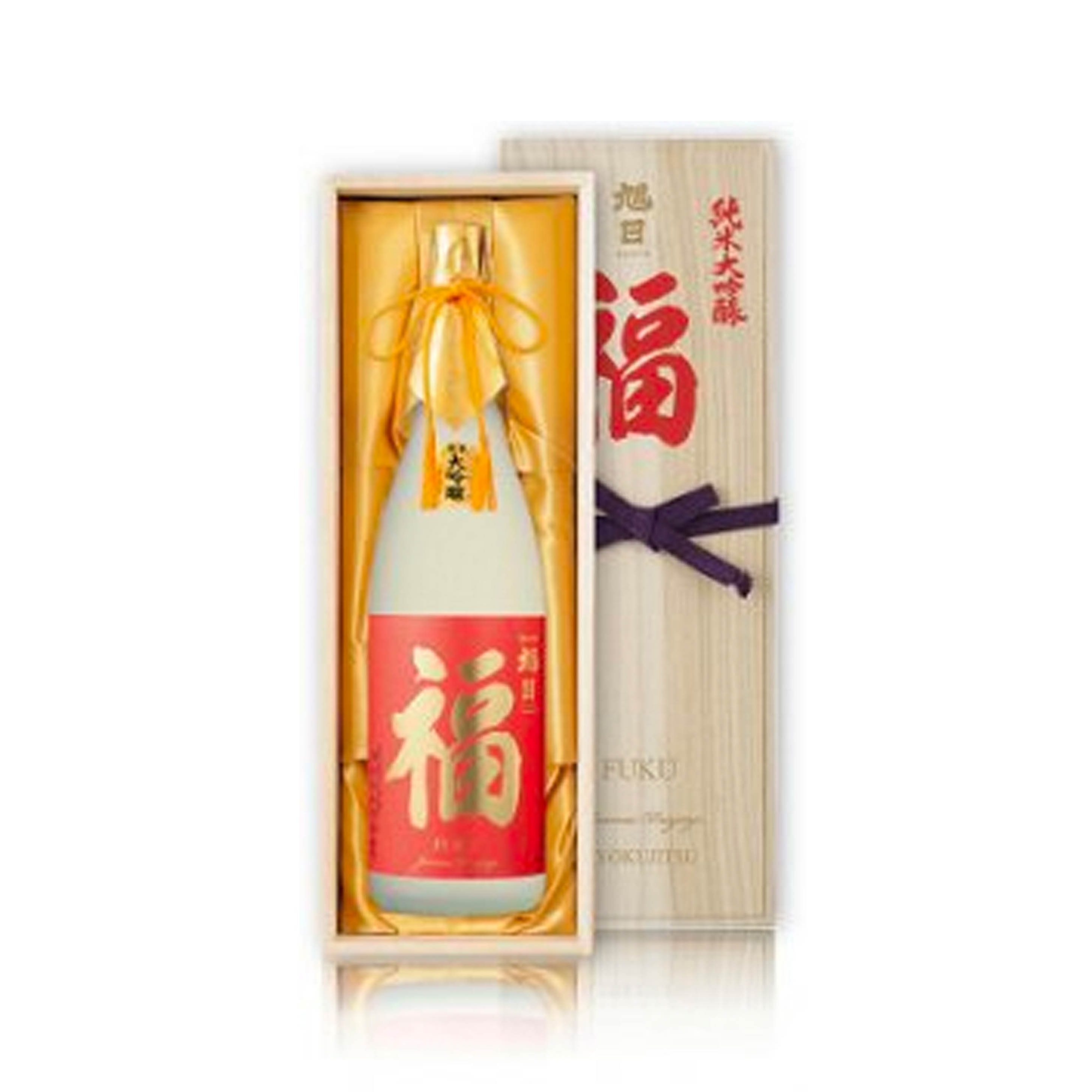 旭日 『福』 純米大吟醸 山田錦40 火入 1.8L 1800ml 藤居本家 日本酒 地酒 滋賀県 愛荘町