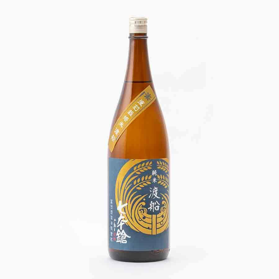 990円 【高品質】 七本鎗 低精白純米 渡船77 火入 1.8L 1800ml 冨田酒造 七本槍 日本酒 地酒 滋賀県長浜市木之本町