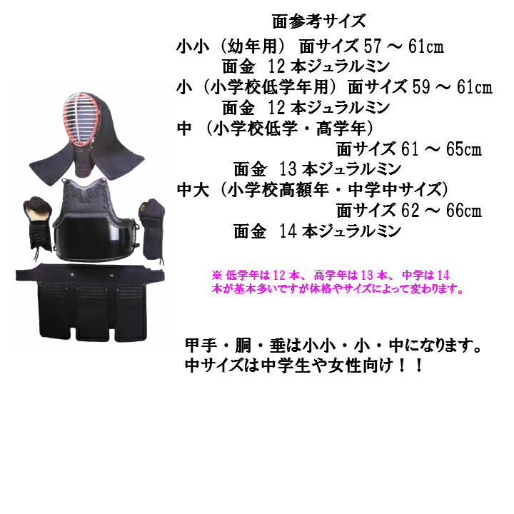 中学〜小学生向け 実践型 【威光】6mmナナメ刺防具 防具袋セット