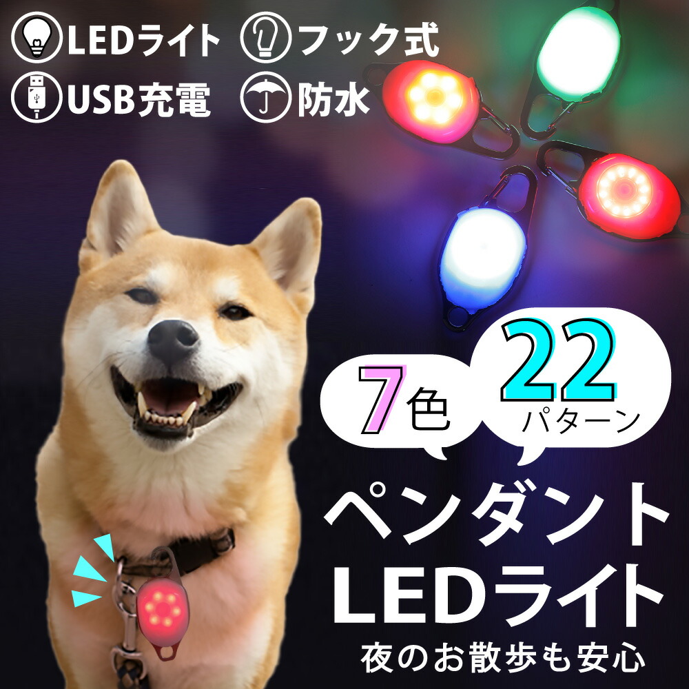 ついに再販開始 犬 光る首輪 点灯 首輪 光る led ライト 犬用 猫用 散歩 防水 小型犬 中型犬 大型犬 USB充電式 サイズ調整可 レインボー  discoversvg.com