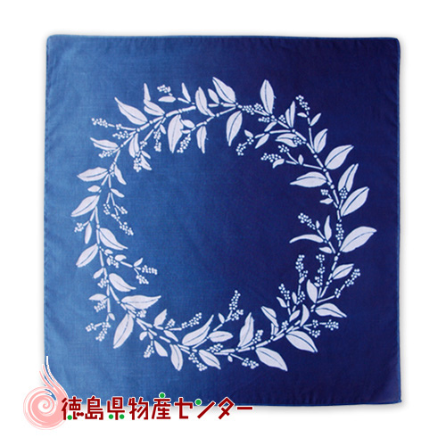 本藍染め　踊り笠　のれん 本藍染め 踊り笠 のれん