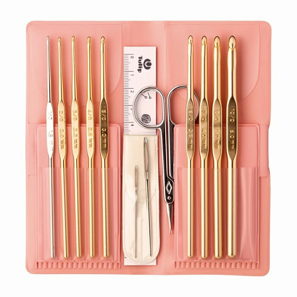 楽天市場】チューリップ クラシック 2 かぎ針13点セット 【TCK-002