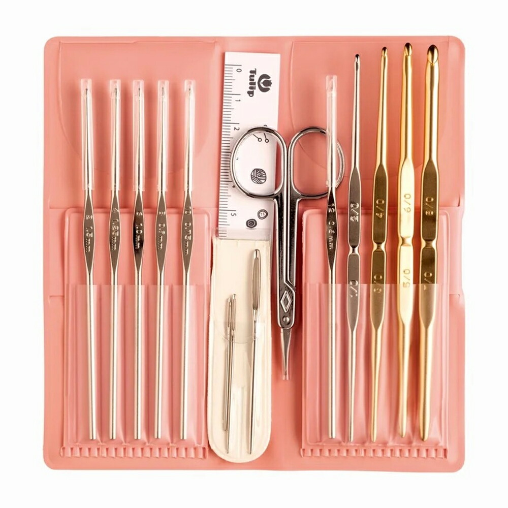 【みけ】3点セット 楽天市場】あみ針セット Classic3 かぎ針・レース針15点セット